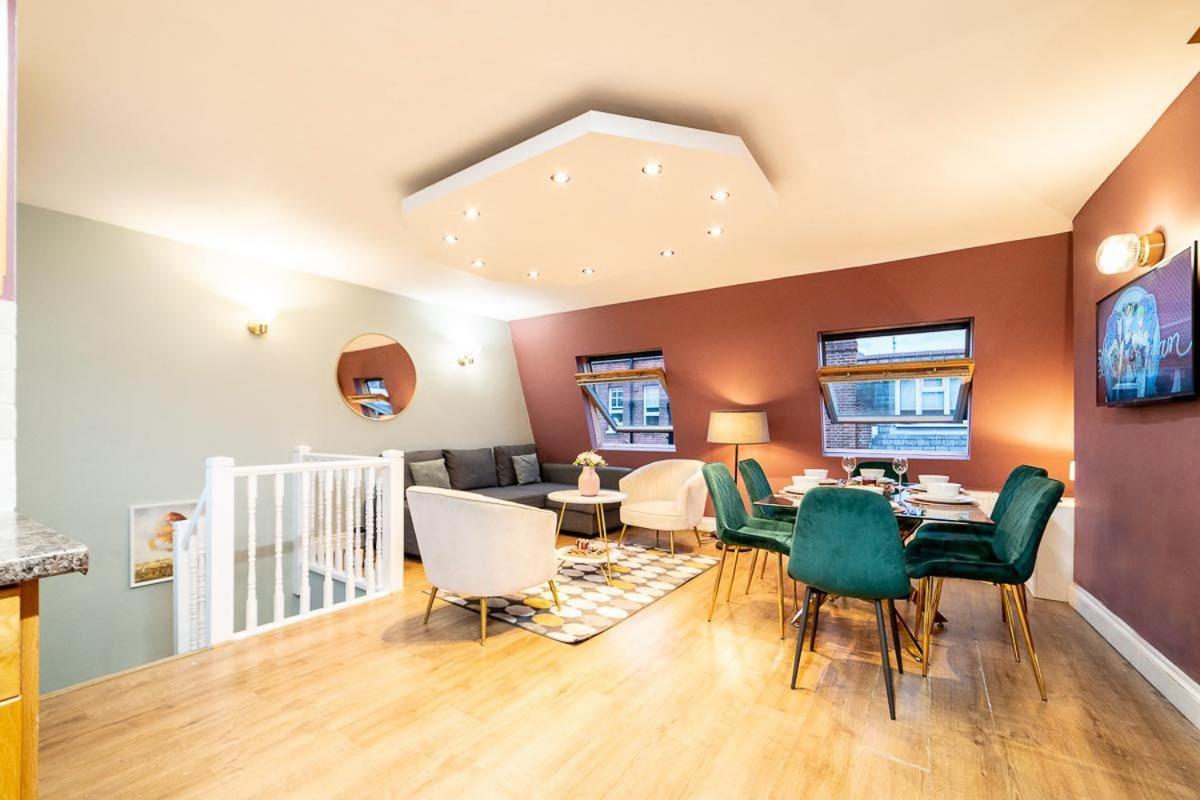 ［Covent Garden Penthouse］London Terrace Apartment ภายนอก รูปภาพ